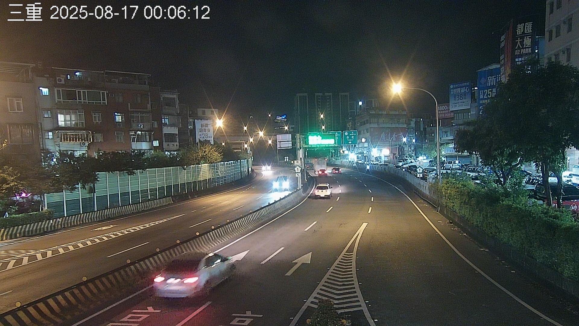 新北市三重區的天氣 cctv 監視器 即時交通資訊