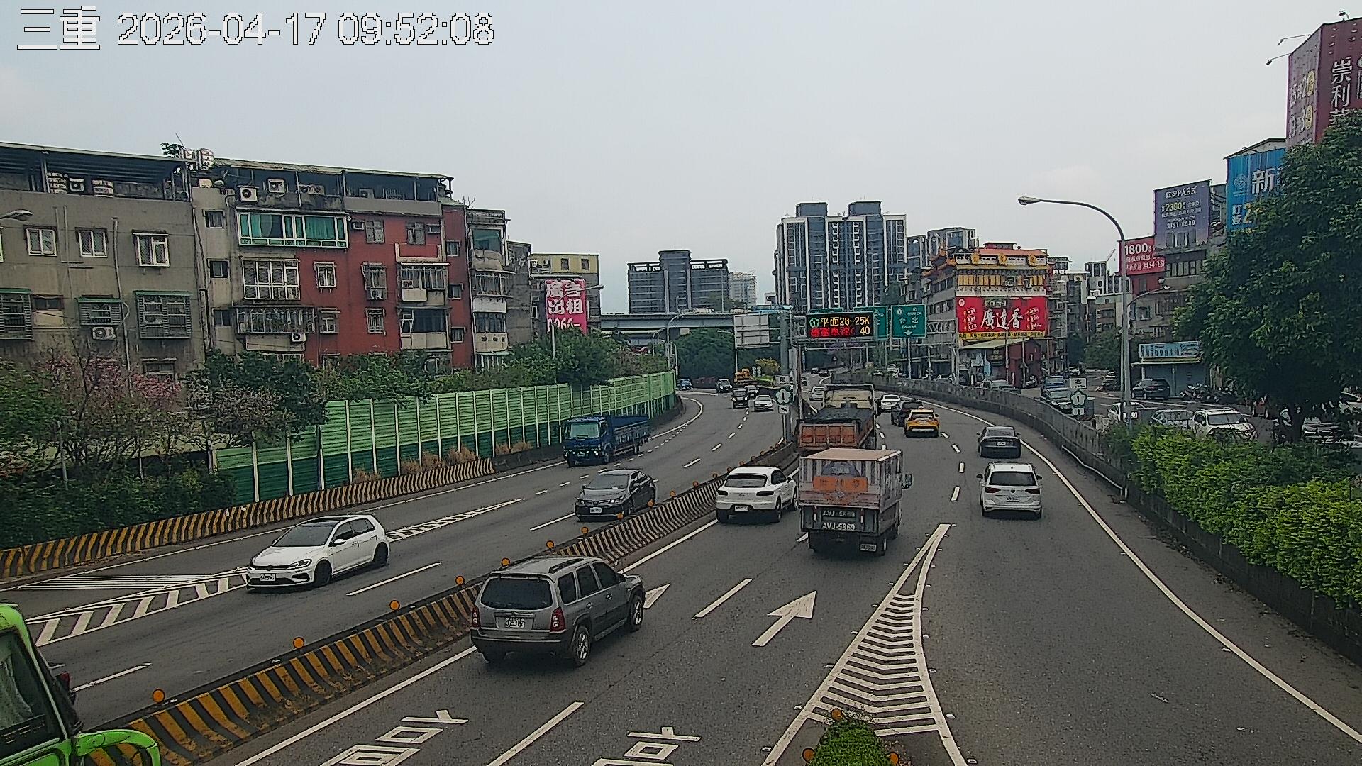 新北市三重區的天氣 cctv 監視器 即時交通資訊